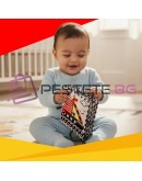 Сензорна книга контрастна играчка за бебета новородени